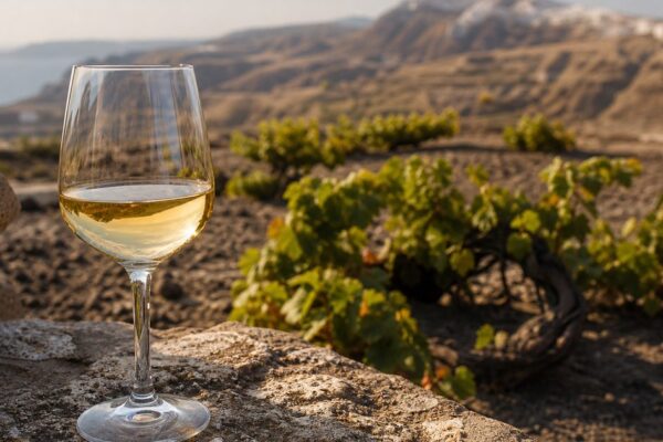Assyrtiko uitgelegd: waarom Santorini zo zilt, strak en onvergetelijk smaakt